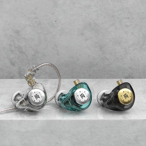 KZ EDX PRO IEM Hi‑Fi, auriculares intraural con driver dinámico dual 10 mm, cable 2‑pin desmontable 5N OFC, diseño ergonómico, ideales para gaming y audiófilos
