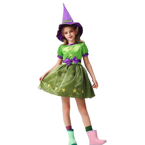 Déguisement Fée/Elfe Pixie pour Fille — Costume pour Purim, Semaine du Livre, Carnaval, Halloween, Cosplay