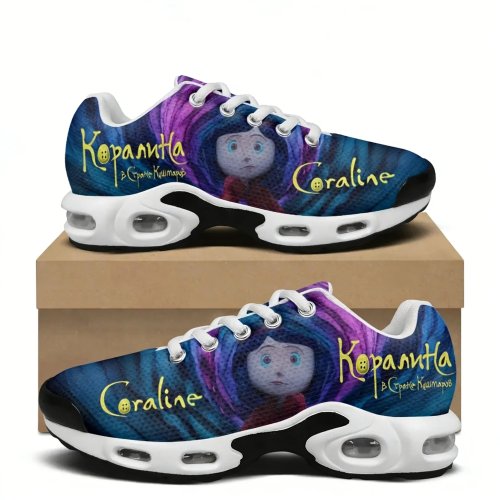 Giày sneakers Coraline (anime/horror) đệm khí – Unisex, đi leo núi, chạy bộ và sử dụng hàng ngày