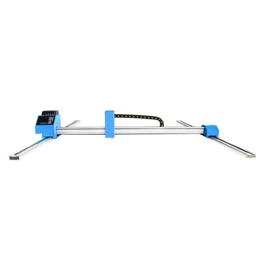 Máquina corte de chapa WEIYE P80 CNC – Plasma y soplete propano/acetileno (P80), riel y control Leadshine