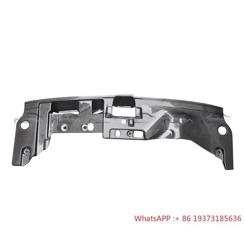 Prawdziwa płyta chłodząca / osłona silnika z włókna węglowego do Mitsubishi Lancer Evolution X (EVO X)