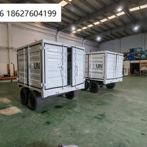 Trailer di động tái chế nước cho rửa xe ô tô, màng xoắn và rửa ngược tự động