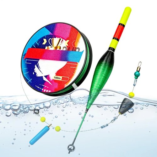 Set Senar Pancing untuk Umpan (Lure) — Sensitivitas Tinggi, Tahan Aus, Portable, dengan Pelampung Otomatis