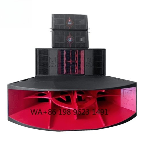 Système 2 caissons de basse 18 pouces basses ultra profondes pour boîte de nuit et scène