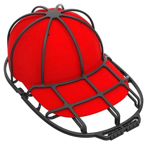 Hat washing protector — plastic cap rack for washing machine, anti-deformation baseball cap holder