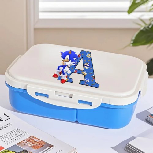 กล่องข้าวเก็บอุณหภูมิ Sonics ลายอนิเมะคาวาอิ A–Z – กล่องเบนโตะกันร้อน-เย็น สำหรับโรงเรียนและปิคนิค ของขวัญ