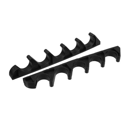 2-Pack Lounge Chair Adjustment Connector, Plastic 5-Tooth Hook Support Bracket for Outdoor Garden/Lawn/Balcony Chairs
