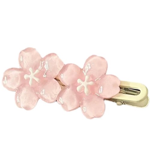Haarspange Kirschblüte für Mädchen — Blumen-Haarschmuck für Hochzeit & besondere Anlässe