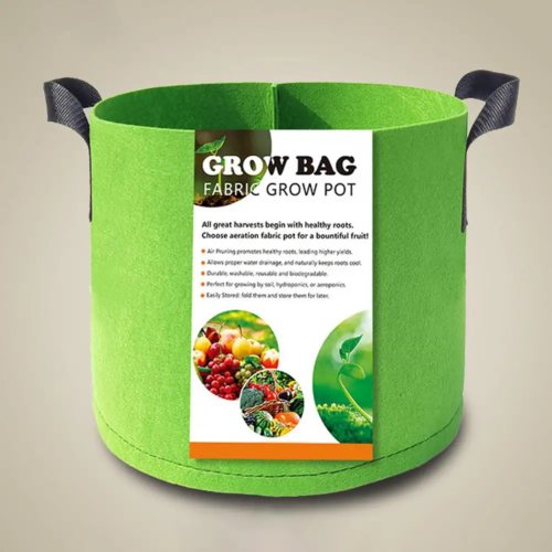 Sacco per coltivazione (gallon) con manici – borsa piantatrice in tessuto non tessuto per ortaggi
