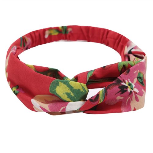 Boho opaska z węzłem dla kobiet – rozciągliwa opaska ze spandeksu, styl boho, dodatek do włosów na każdą porę roku
