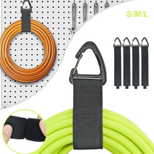 Heavy-duty nylon hanging buckle and strap extension for mountaineering — gear storage and organization