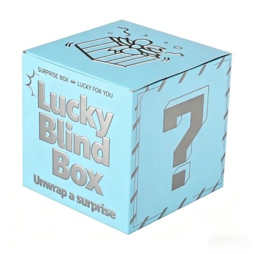 Pack 2 Caixas Surpresa Misteriosa — Blind box com brinquedos aleatórios, prenda surpresa