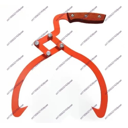 Pinza per tronchi 20 cm (8 in) impugnatura antiscivolo per sollevare e trascinare la legna
