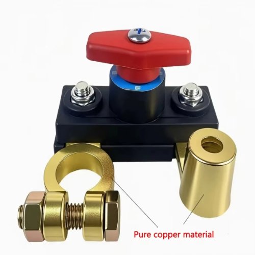 Coupe-batterie 12V/24V pour voiture et camion - isolateur / coupe-circuit automatique