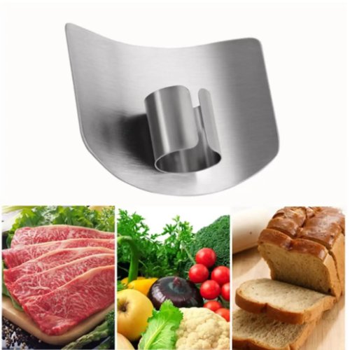 Bảo vệ ngón tay inox cho nhà bếp — bảo vệ chống cắt khi thái, băm và cắt thực phẩm