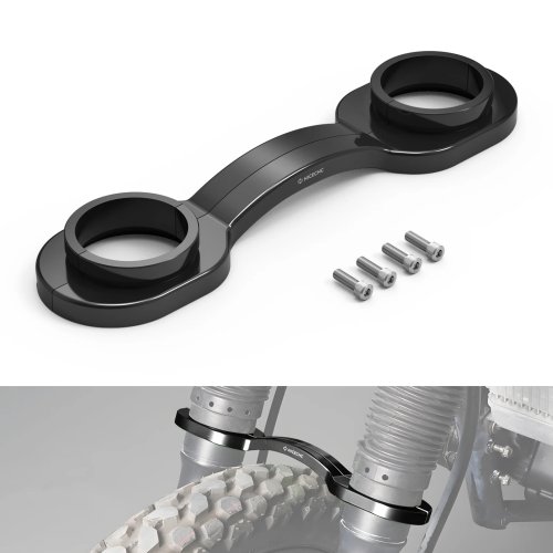 NICECNC Penyangga stabilizer garpu aluminium untuk Kawasaki KLR650 2008–2024