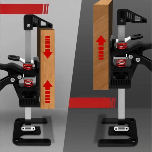 Élévateur porte et meuble réglable en hauteur – cric de pose portable, positionnement précis pour installateurs