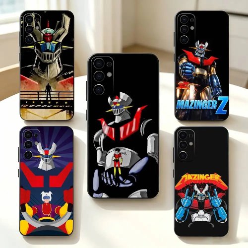 Z-Mazinger-Z ブラックケース（Samsung Galaxy S25/S24/S23/S22/S21/S20/S30/Ultra/Plus/FE/Lite/Note/10対応）