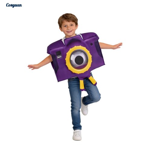 Disfraz infantil tipo overol de peluche personaje de película — Carnaval, Halloween y fiestas