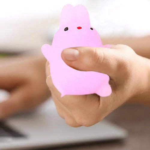 Cute Animal Squeeze Toy — Ultra-soft pinch/squeeze toy for babies, toddlers, kids and adults (soft stress relief toy)