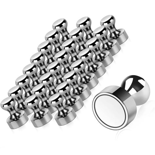 Épingles magnétiques en néodyme — aimants coniques ultra puissants pour tableau et réfrigérateur, 10/20 pièces