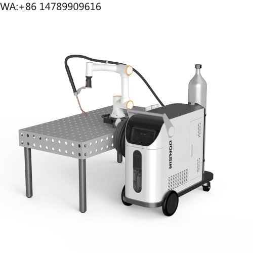 DONSIN Robot di Saldatura Collaborativo 6 assi Portatile per Piccoli Pezzi — Compatto, Economico, Alta Efficienza, Qualità di Saldatura Stabile