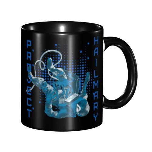 Taza Project Hail Mary — diseño Rocky y Ryland Grace, taza de café/té sci‑fi, regalo para hombre y mujer, ideal para oficina