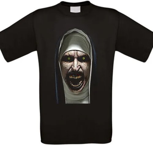 T-shirt Valak — The Nun 2 (film d'horreur, univers Conjuring)