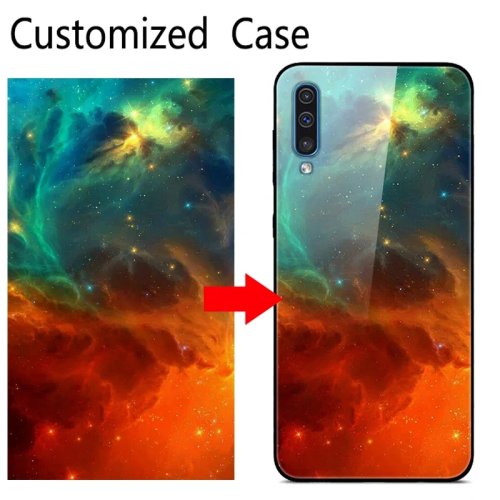 Ốp lưng kính tùy chỉnh (DIY) cho Samsung Galaxy A23/A22/A13/M23/S21/S22/S22 Ultra/S22 Plus/A03 Core/A52s – thiết kế theo ý thích