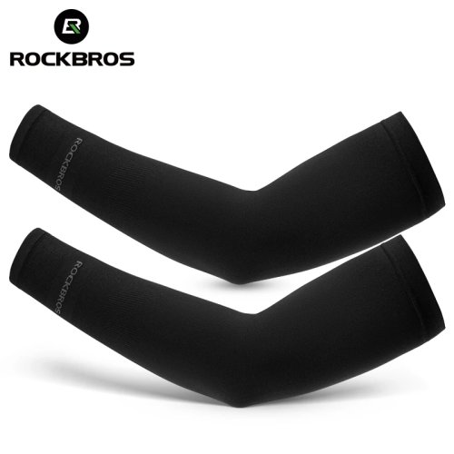ROCKBROS Ice Silk armbeschermers voor fietsen — ademende, UV-beschermende mouwstukken voor MTB & racefiets, zomer
