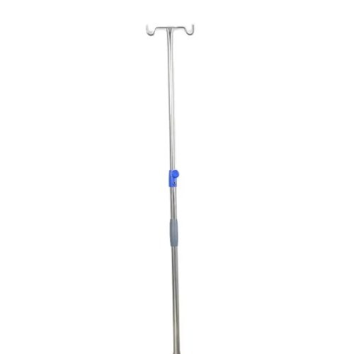 RVS infuusstandaard met 4 haken (IV-standaard)