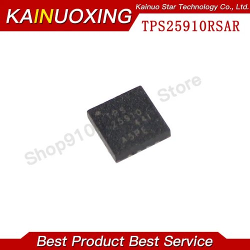 Zestaw 5 szt. TPS25910RSAR VQFN-16 Kontroler Hot‑Swap (IC) 3–20 V