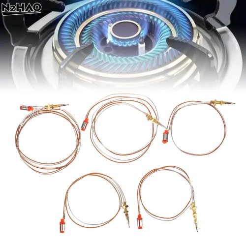 Électrode d’allumage (thermocouple) tête en cuivre pour cuisinière encastrée à gaz – dispositif de sécurité coupure de flamme