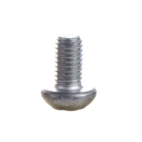 Parafuso de fixação do rotor do travão de disco para bicicleta M5x9 mm, cabeça allen – 1 un., prateado/preto