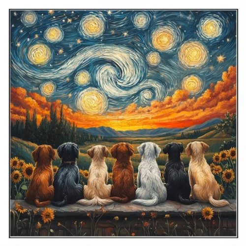 Puzzle en papier «Ciel étoilé» pour adultes – scène nocturne, plusieurs tailles, décoration murale et casse-tête, cadeau de Noël