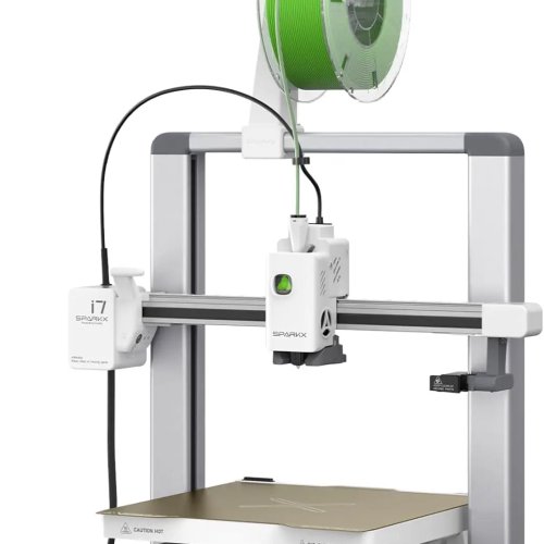 Impresora 3D Creality i7, multicolor, compatible con CFS, cámara AI, 500 mm/s, 95% preensamblada, luz RGB