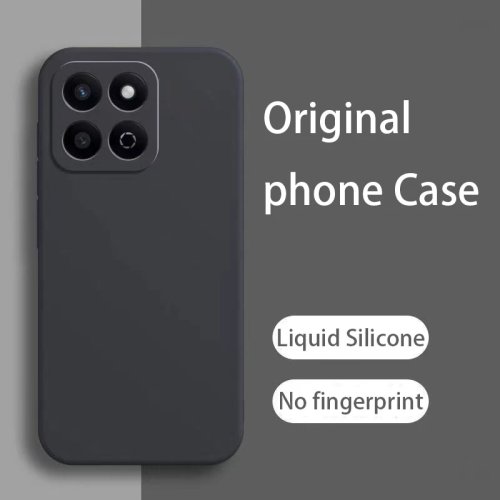 Funda cuadrada de silicona antigolpes para Honor X6/X6s/X6a/X6b/X6c/X7/X7a/X7b/X7c/X8/X8a/X8b/X8c/X9a/X9b/X9c — cubierta blanda protectora