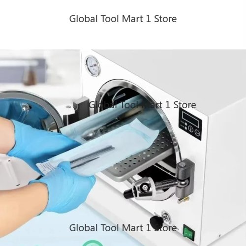 Autoclave vertical 18 L — Esterilizador a vapor y por calor seco para clínica, laboratorio y manicura