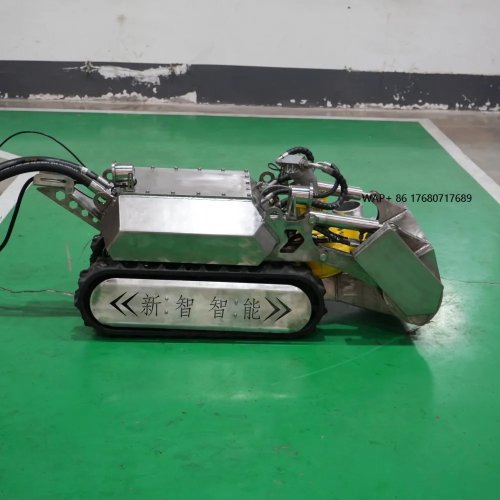 Unterwasser-Rohrreinigungsroboter für Abwasserschlamm, 450 mm, hohe Saugleistung