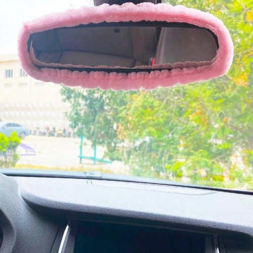 소프트 블랙 범용 차량 사이드미러 보호 커버 — 긁힘 방지 장식용