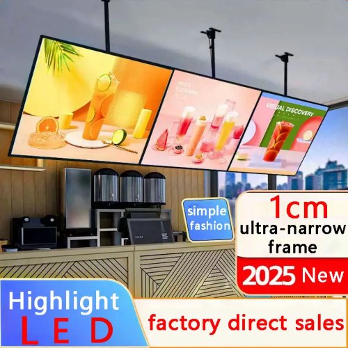 Ultra-thin LED Light Box for Restaurant — Menu Board & Advertising Display