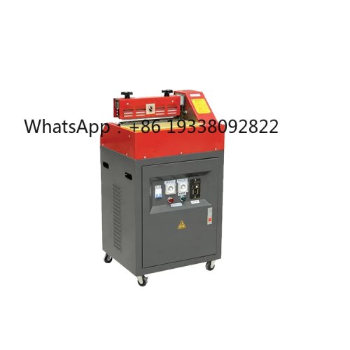 Máquina de mesa semiautomática aplicadora por rodillo de cola termofusible, aplicador de adhesivo de alta precisión para cajas de regalo y papel