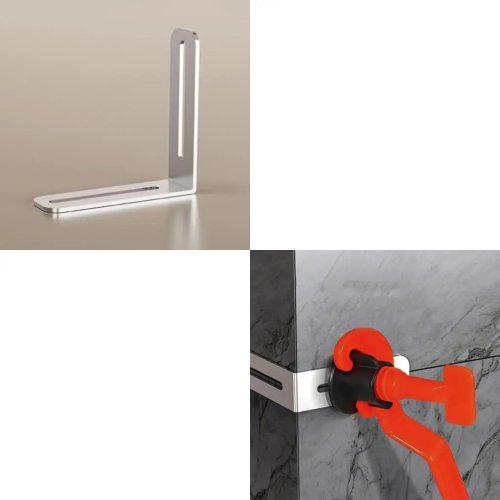 652F Clip livellanti per piastrelle professionali inossidabili — allineamento preciso, uso permanente in cantiere