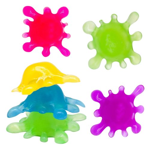 Squishy gaya NeeDoh (Virus & Maltose), elastis dan bisa ditarik, pemulihan lambat — mainan sensorik pereda stres