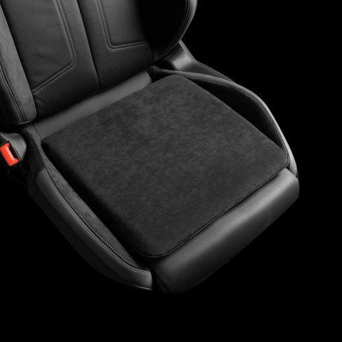 Kusyen jok mobil Alfanxi Alcantara — Bantalan UPE honeycomb bernapas