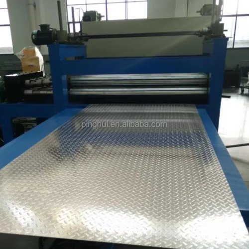Macchina roll forming per lamiera goffrata antiscivolo — prezzo di fabbrica