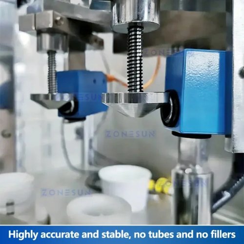 Macchina automatica per riempimento e sigillatura tubetti ZONESUN ZS-FS160 per tubi plastica/alluminio – Per dentifricio, creme e lozioni