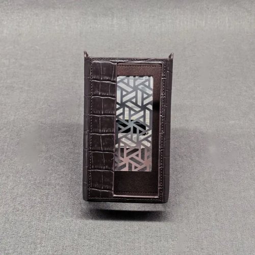 حافظة جلدية أصلية مفصلة حسب الطلب لـ iBasso D17 / Atheris