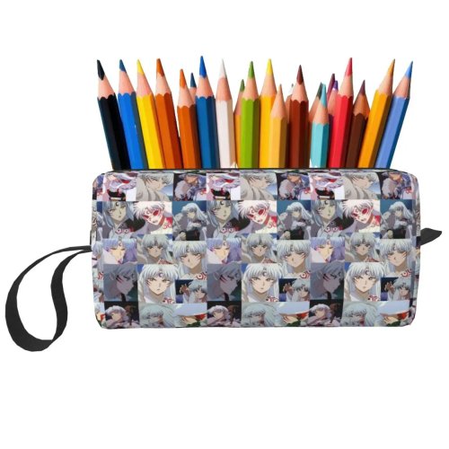 Astuccio Trucco Kimono Inuyasha Sesshomaru - Organizer cosmetico, beauty case e astuccio per matite