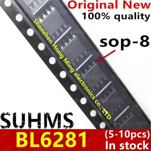 Chip BL6281 (SOP) – Paquete 5/10 pzas, nuevo